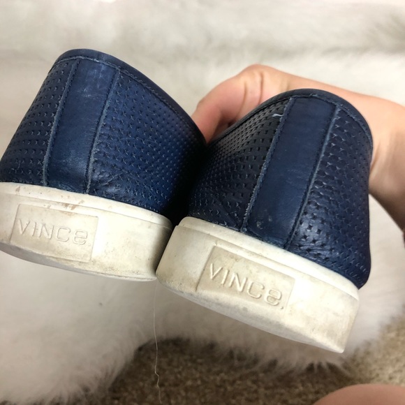 COPY - Vince Blair 5 Perforated Leather Slip on Sneaker - Picture 9 of 10